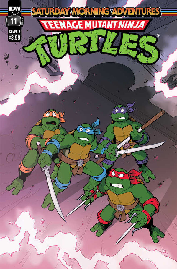 Tortugas Ninja: Aventuras del sábado por la mañana # 11 Variante B (Lawrence)