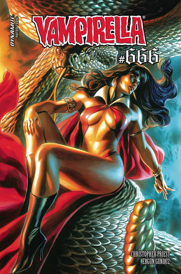 Vampirella #666 Cover F Massafera Foil #666