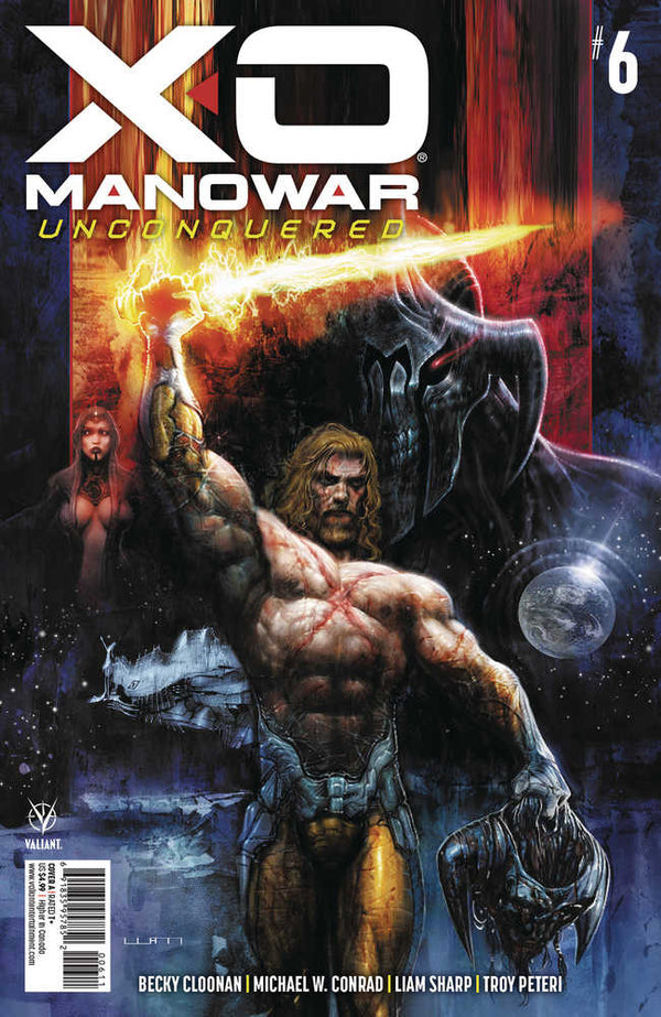 XO Manowar Unconquered #6 Portada A Sharp