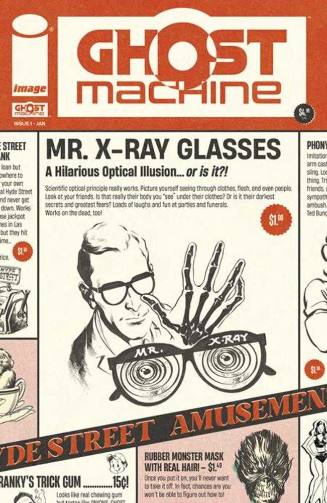 Ghost Machine (One Shot) Cover M Mr Xray Ad Graphic Variant