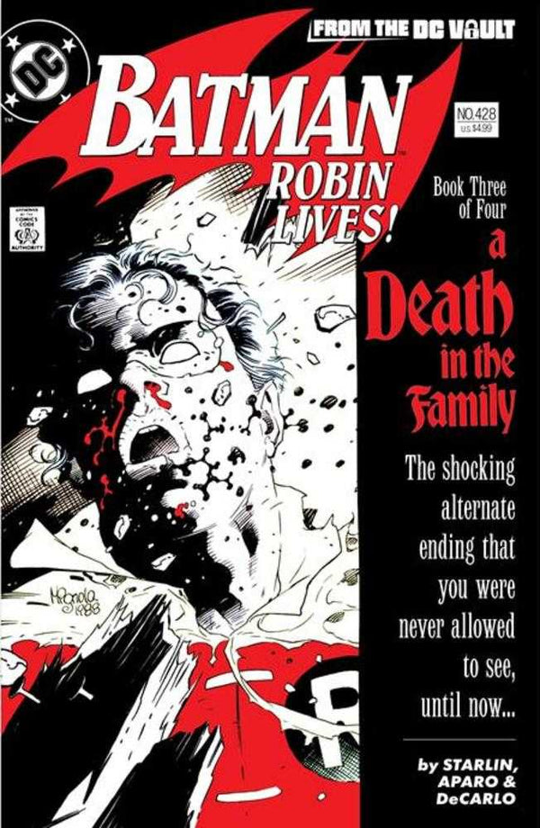 Batman #428 Robin Lives (One Shot) 2e couverture imprimée A Mike Mignola