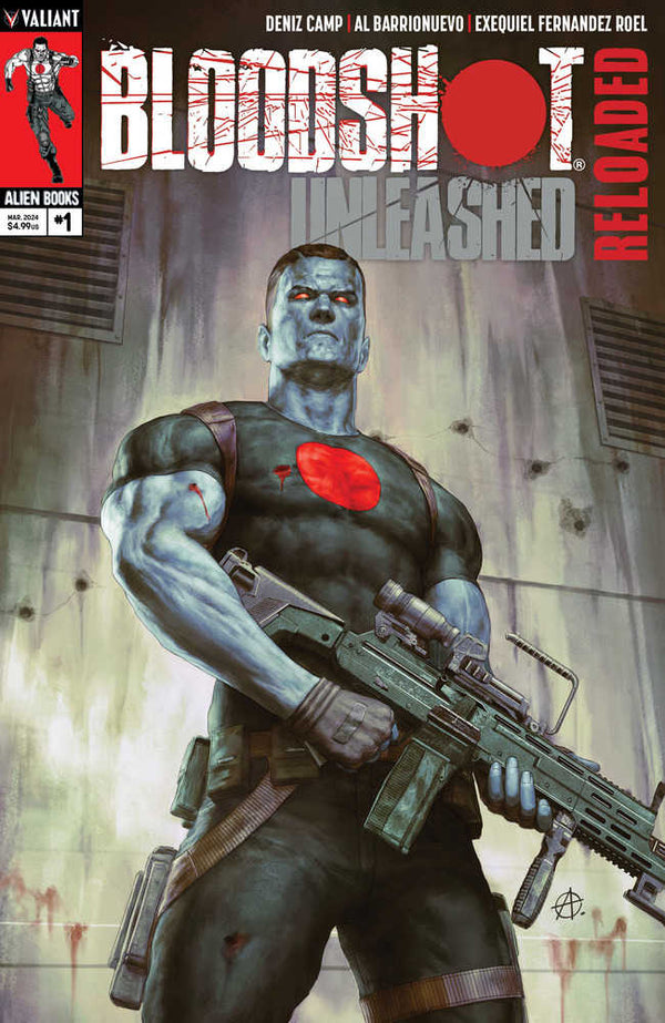 Bloodshot Unleashed Reloaded #1 (sur 4) Couvrir A Alessio (Mature)