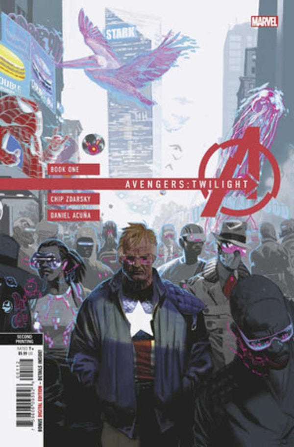 Avengers Twilight #1 2e impression, variante Daniel Acuna
