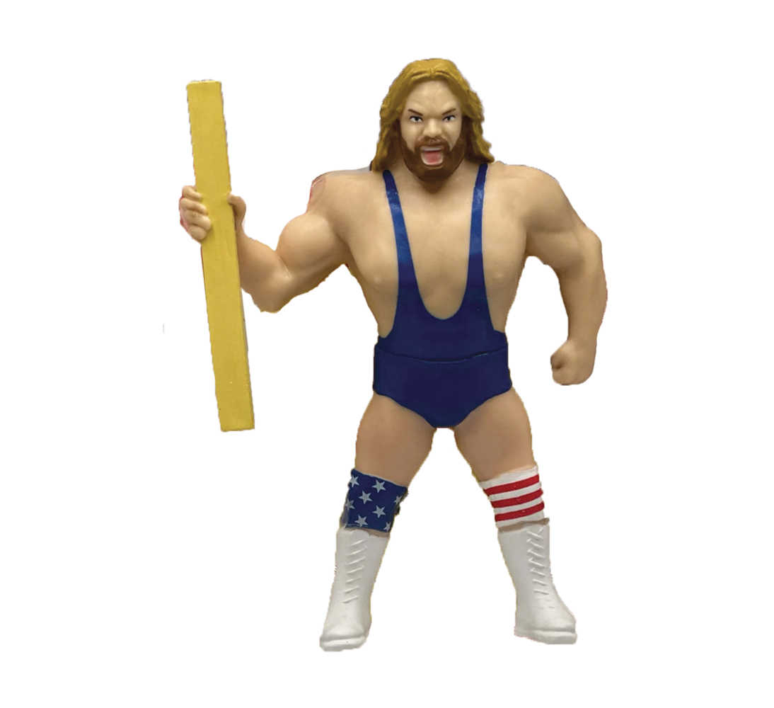 Major Bendies Usa Hacksaw Jim Duggan Action Figure