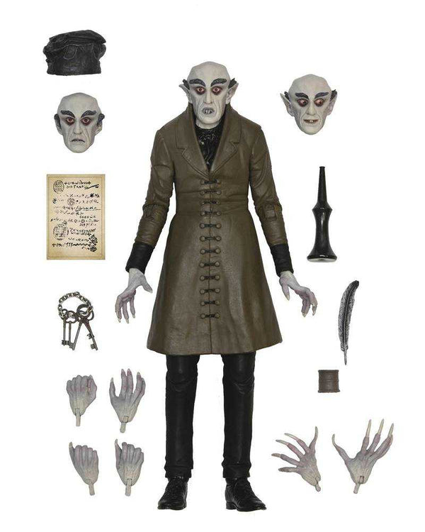 Figurine d'action Nosferatu Ult Count Orlok 7 pouces