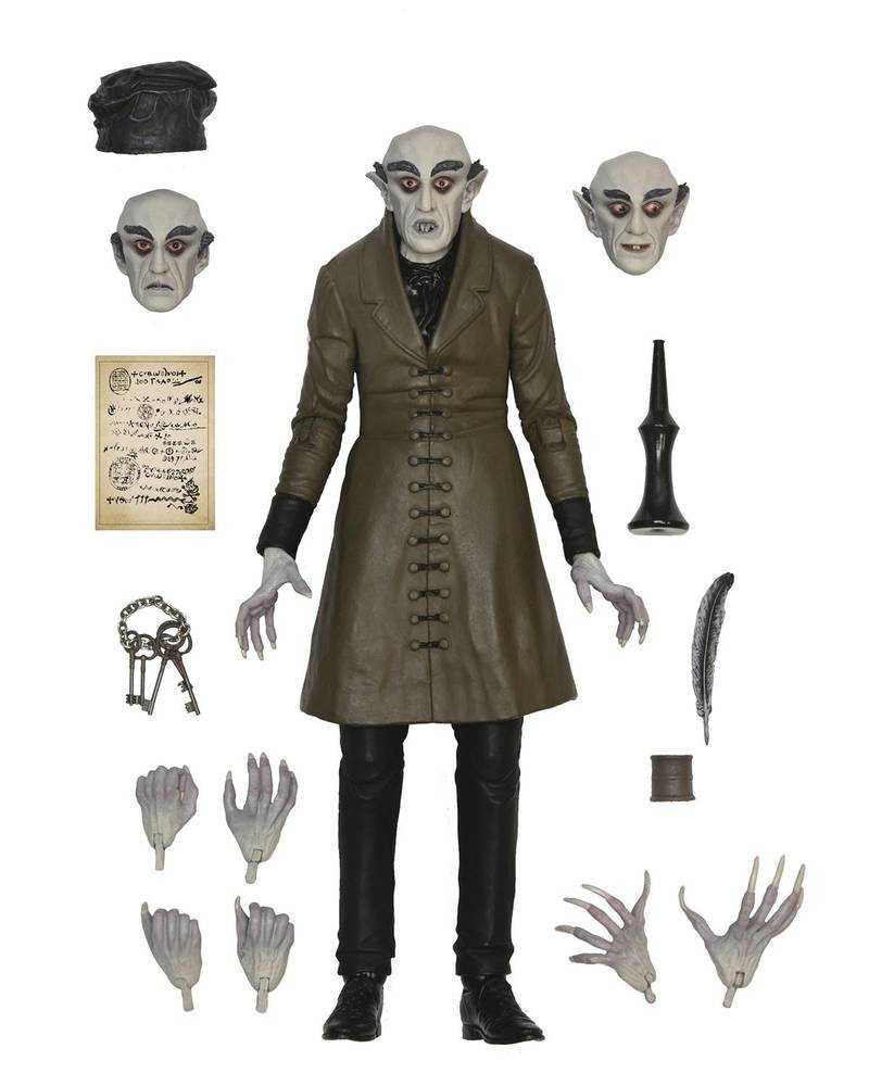 Figura de acción Nosferatu Ult Count Orlok de 7 pulgadas
