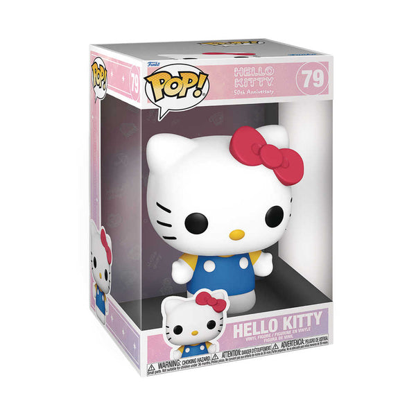 Figura Vinilo Pop Jumbo Hk50th Hello Kitty