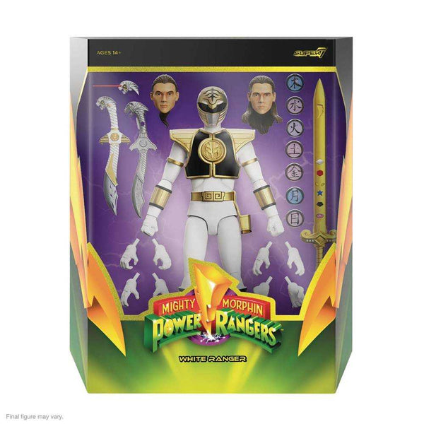 Figurine Power Rangers Ultimates W4 White Ranger