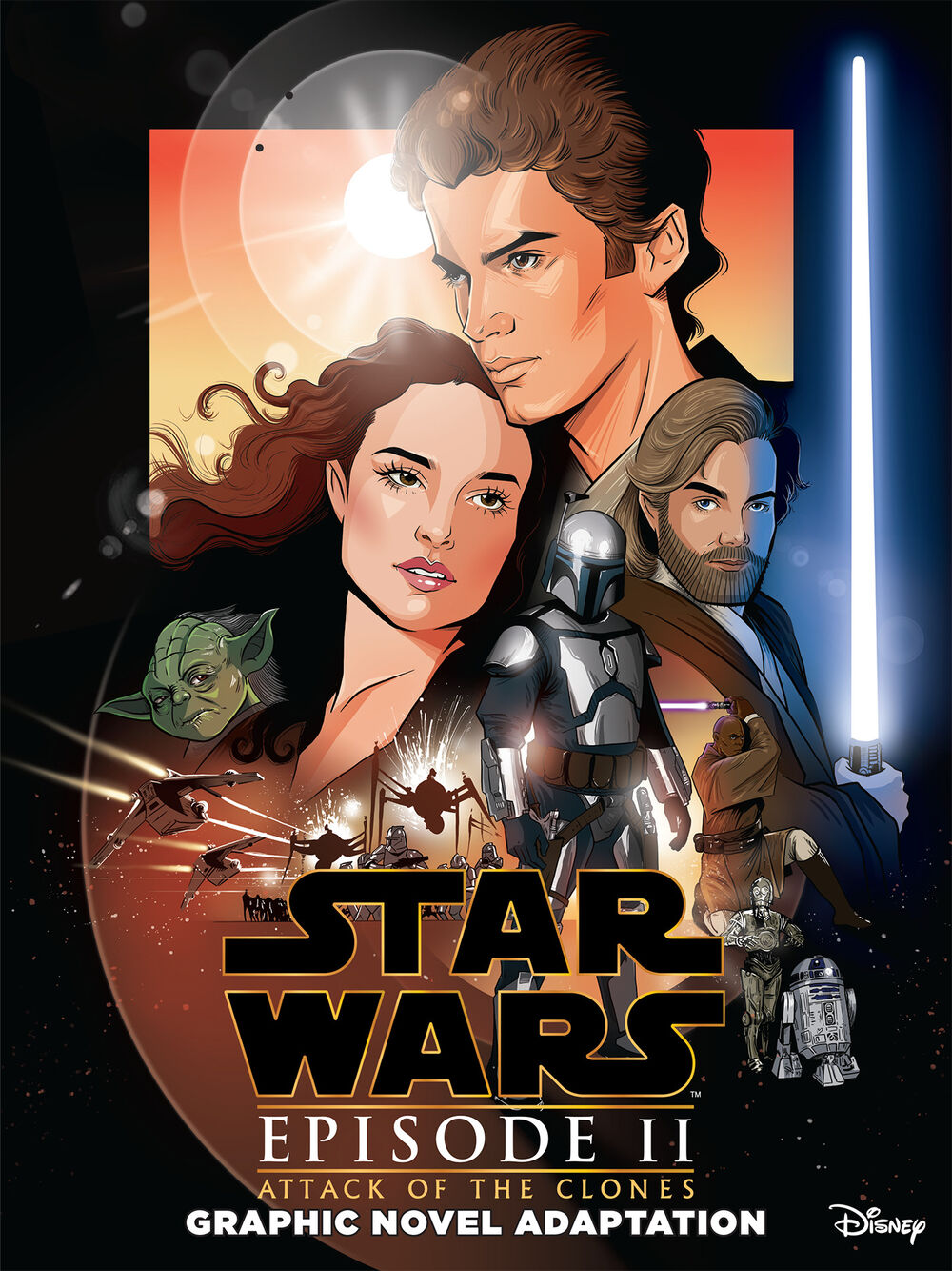 STAR WARS: ATTACK OF THE CLONES GRAPHIC NOVEL ADAPTATION