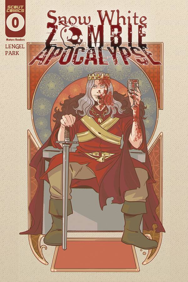 SNOW WHITE ZOMBIE APOCALYPSE REIGN OF BLOOD COVERED KING #0