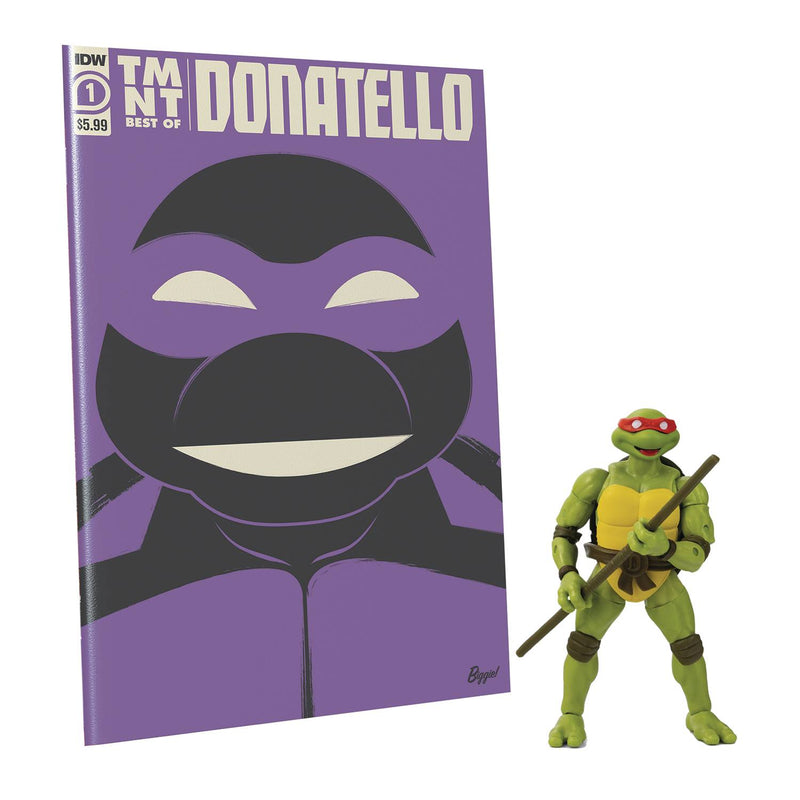 TMNT BEST OF DONATELLO IDW COMIC BOOK & AF