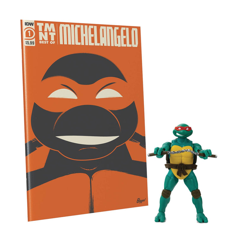 TMNT BEST OF MICHAEL ANGELO IDW COMIC BOOK & AF