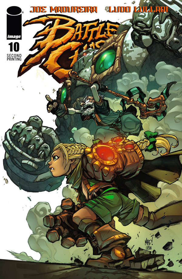 BATTLE CHASERS #10 2ND PTG